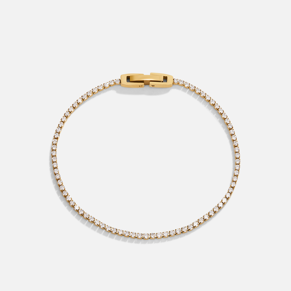 Niyah Crystal Gouden Armband