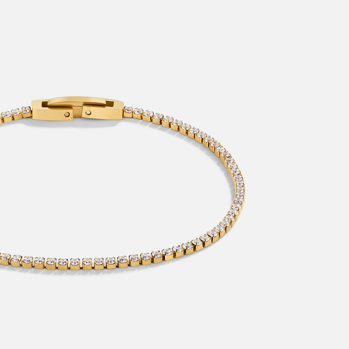Niyah Crystal Gouden Armband
