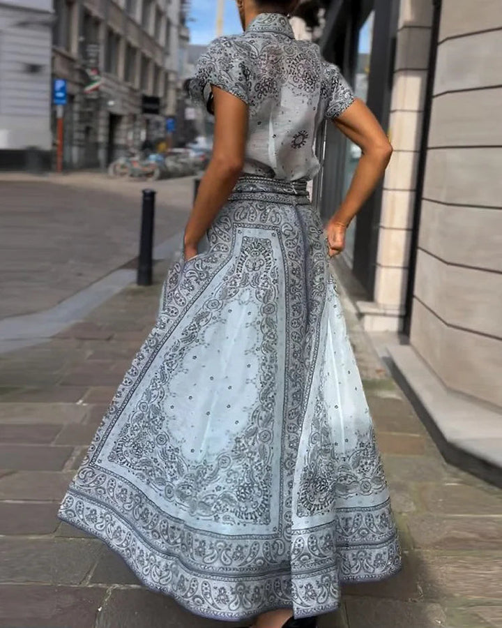 Adele™ - Boho Print Twee-Delige Set