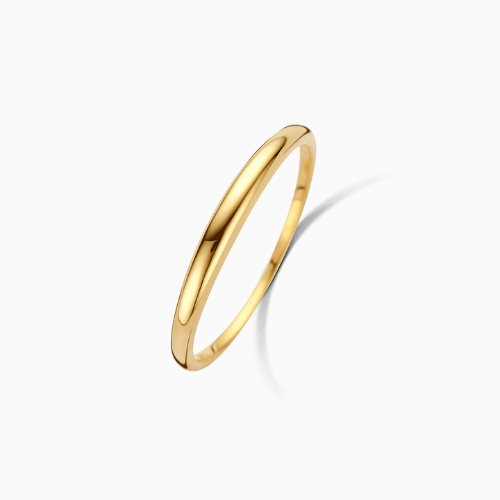 Slim Dome Ring | Goud