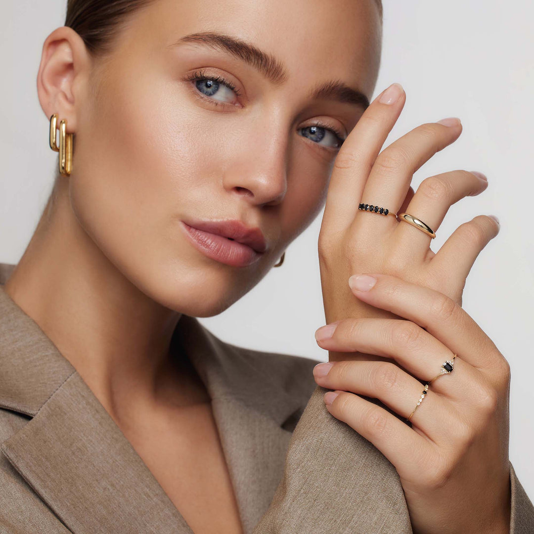 Rock Solid Ring | Goud