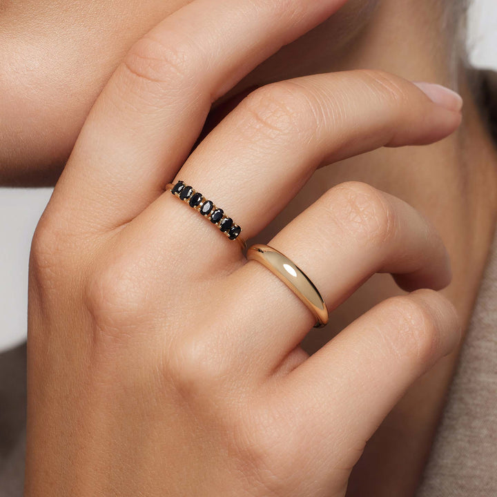 Rock Solid Ring | Goud