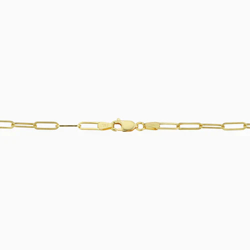 Venetiaanse Link Armband | Wit Goud