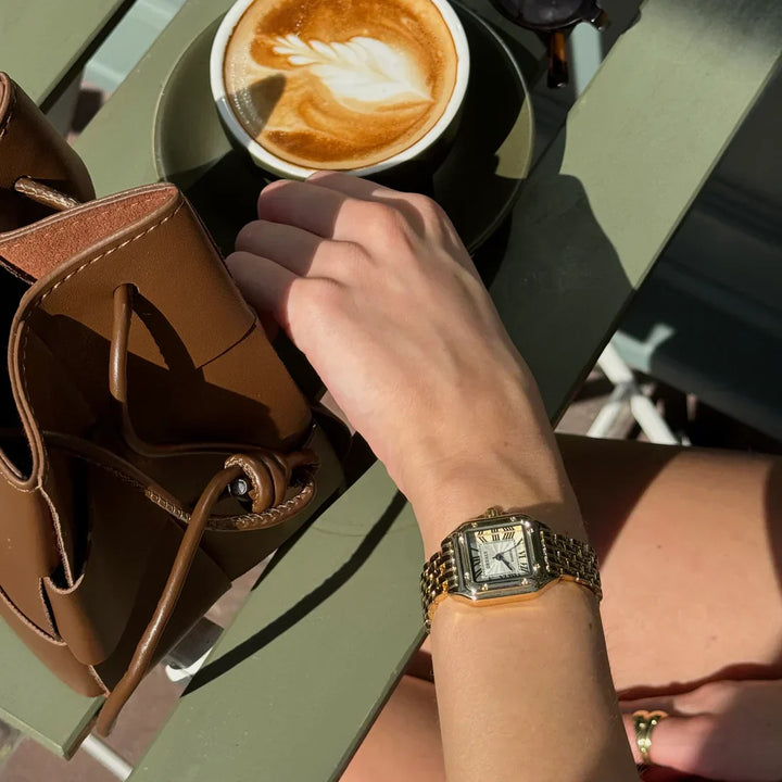 Fienna Horloge | Wit Goud