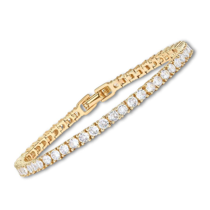 Moissanite Tennisarmband | Goud