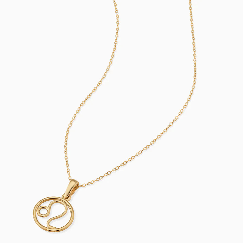 Zodiac sign ketting | Goud