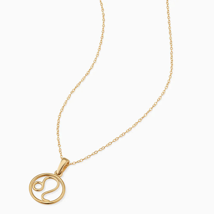 Zodiac sign ketting | Goud