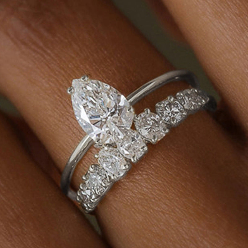 Vivienne Hartley Ring | Wit Goud