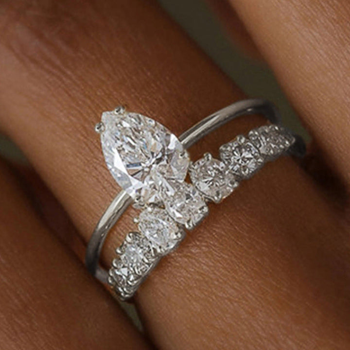 Vivienne Hartley Ring | Wit Goud