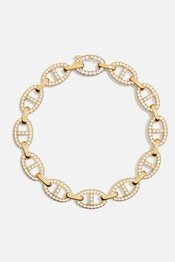 Isla Marina Armband | Wit Goud