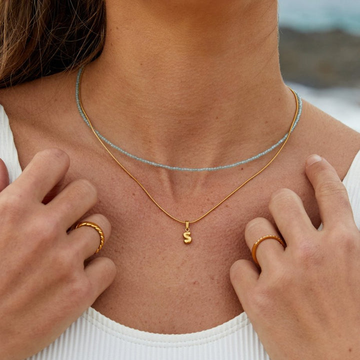 Geavanceerde Bubble Letter Ketting