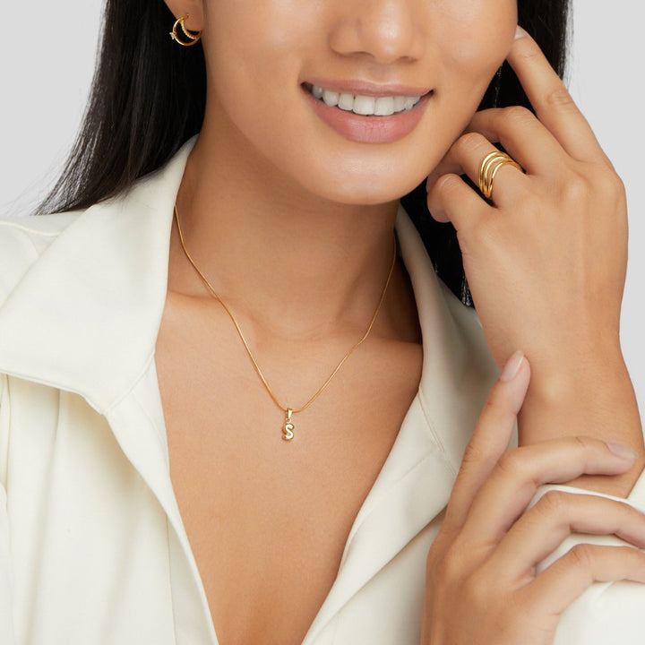 Geavanceerde Bubble Letter Ketting