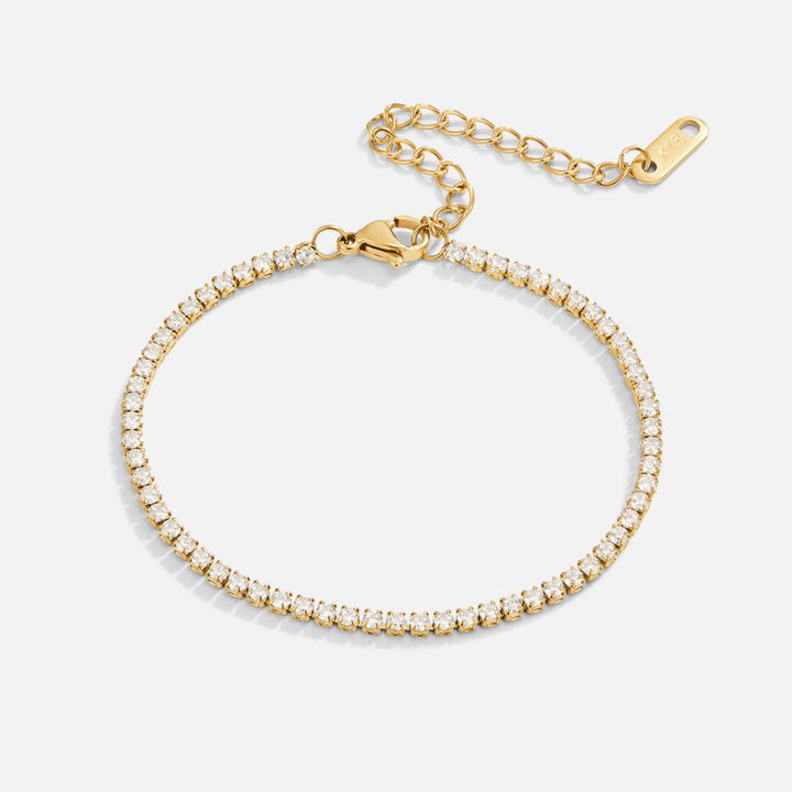 Cordelia Gouden Tennisarmband