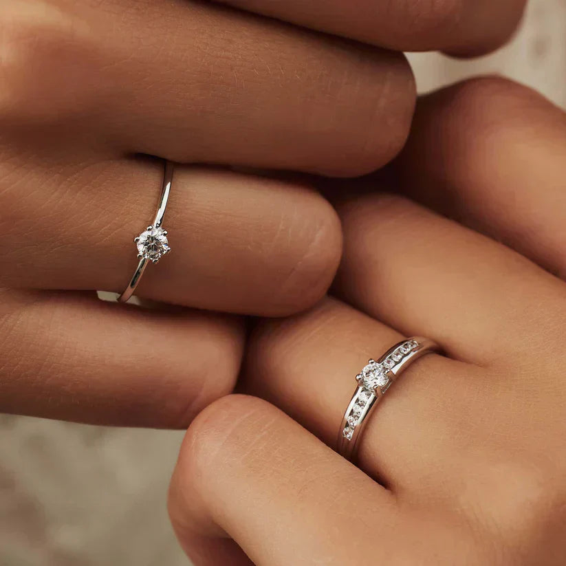 Abella Maris Ring | Wit Goud