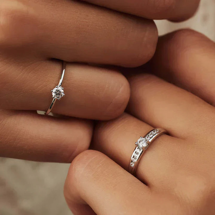 Abella Maris Ring | Wit Goud