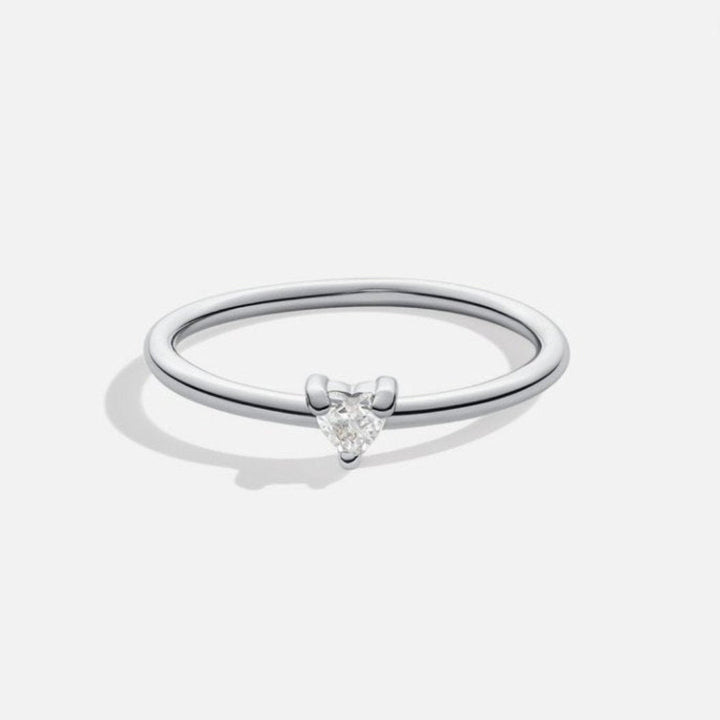 'Kleine Liefde' Kristallen Hart Ring
