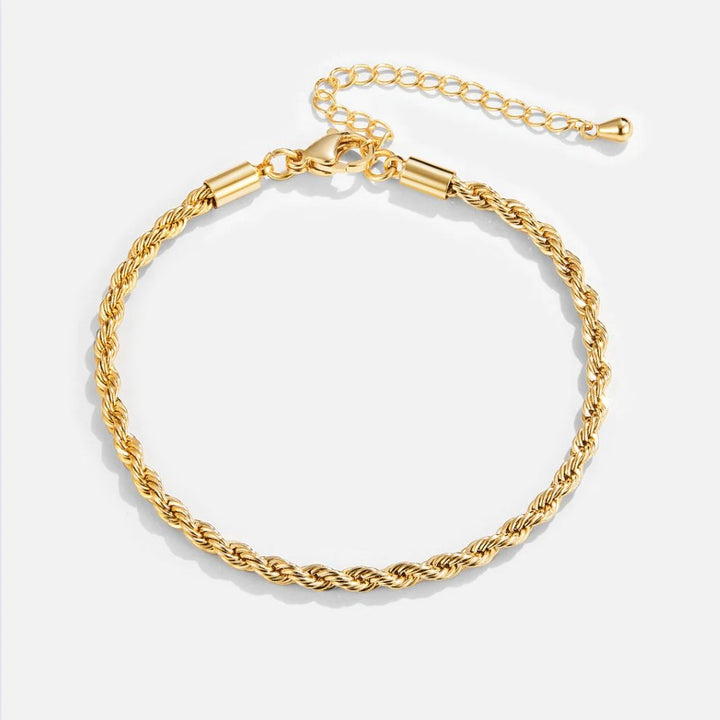 Draai Chic Gouden Armband